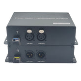 2 Port Balanced 3 Pin XLR Audio over Fiber Extenders, Broadcast high quality LC SFP Transceiver include, Singlemode Single Fiber up to 20Km ,Multimode 500m, Professional Crystal Clear Sound A pair